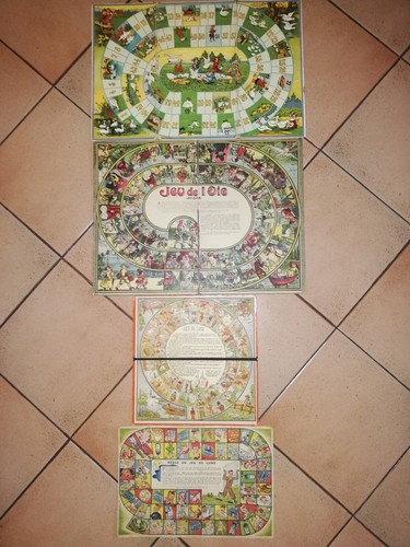Lot plateaux jeu de - 4,