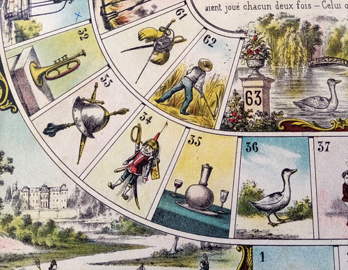 1900 beau plateau - beau, ancien