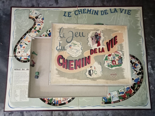 Ancien jeu oie - ancien, le