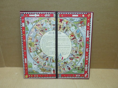 Ancien jeu oie illustré - ancien, de