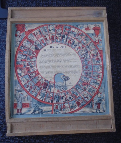 Ancien jeu oie - ancien, l'oie