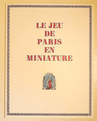 Jeu paris miniature - de,