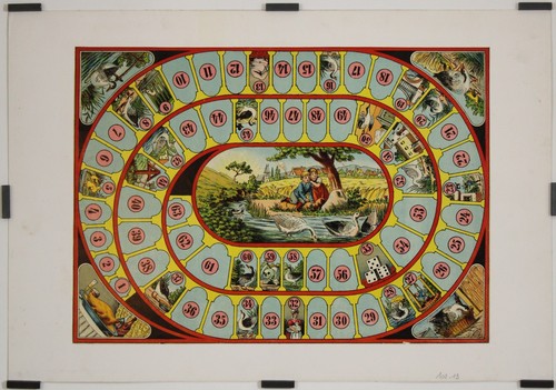 Jeu oie circa 1900 - de,