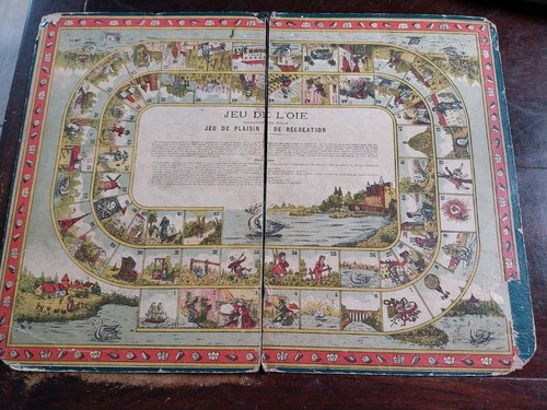 Jeu oie ancien renouvele - oie,